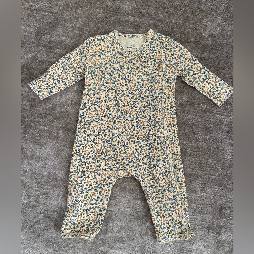 Baby Girl Floral Coverall